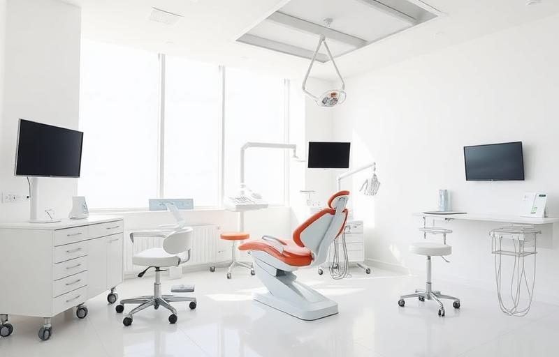 Modern bright dental clinic
